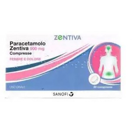 Paracetamolo Zent*30cpr 500mg